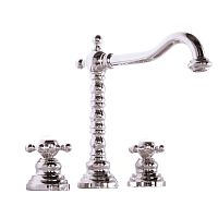 Смеситель для раковины, на 3 отв. Gattoni VIVALDI 1210012C0cr