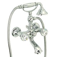 Смеситель Migliore 28003 Prestige Crystal для ванны внешний, хром