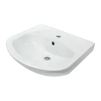 Умывальник Sanita WB.FN/Т/50-C/WHT.G/S1 Аттика 50 мебельный 52х45 см, ВКС белый S1 Умывальник Sanita WB.FN/Т/50-C/WHT.G/S1 Аттика 50 мебельный 52х45 см, ВКС белый S1