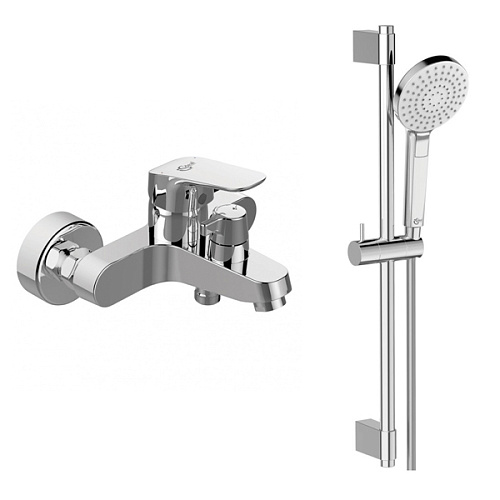 Смеситель Ideal Standard B0060AA Ceraflex для ванны с душем, Chrome (хром) Смеситель Ideal Standard B0060AA Ceraflex для ванны с душем, Chrome (хром)