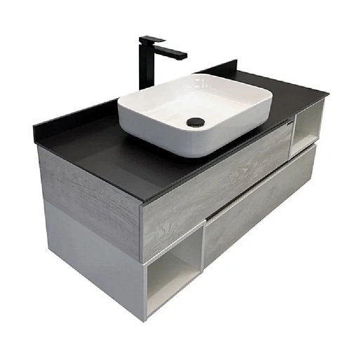 Тумба-умывальник Comforty 00-00014834 Прага подвесная 120х52 см, дуб белый купить недорого в интернет-магазине Керамос Тумба-умывальник Comforty 00-00014834 Прага подвесная 120х52 см, дуб белый купить недорого в интернет-магазине Керамос