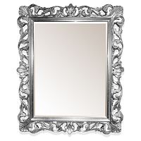 Зеркало TW в раме 85х100 см, цвет рамы глянцевое серебро,TW03845arg.brillante купить недорого в интернет-магазине Керамос