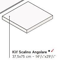 Ступень AtlasConcorde KLIF KlifGreyScalino75