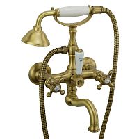 Смеситель Migliore 18378 Arcadia для ванны внешний, с поворотным изливом, бронза
