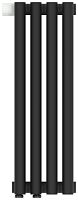 Радиатор Сунержа 15-0310-5004 Эстет-1 отопительный н/ж EU50 левый 500х180 мм/ 4 секции, муар темный титан
