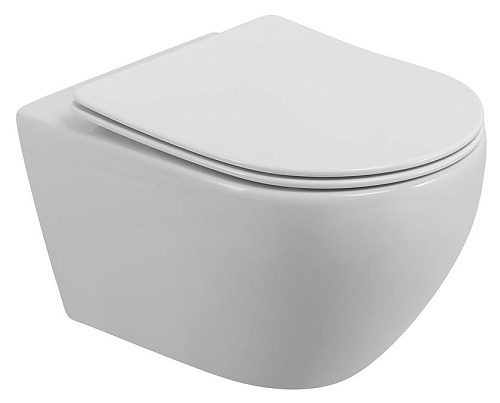 Унитаз подвесной, чаша Cezares STREAM CZR-2426-TH-TOR/SC Унитаз подвесной, чаша Cezares STREAM CZR-2426-TH-TOR/SC