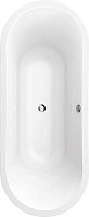 Ванна акриловая, с аэромассажем Villeroy & Boch MyNature UPAS190NAT7V-01, 190х80