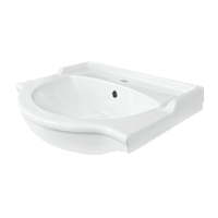 Умывальник Sanita WB.FN/Real/56-C/WHT.G/S1 Реал 56 мебельный 56.5х46 ВКС белый S1