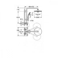 Душевая стойка Grohe Euphoria 27473001