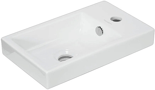 Умывальник Sanita Luxe FST40SLWB01 Fest 40х24 см, накладной, белый (нов. арт. WB.FN/Fest/40-C/WHT.G/S1)