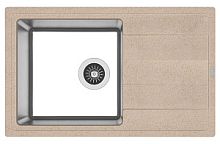 Мойка для кухни Florentina 21.395.D0780.107 Комби 78х48 см, песочная