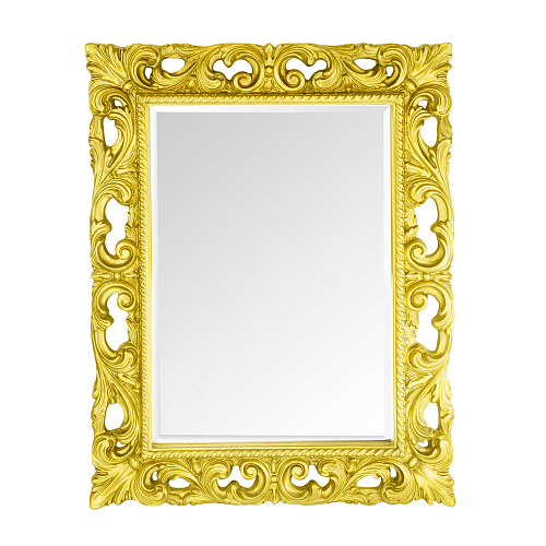 Зеркало Migliore 30489 прямоугольное ажурное 74х93х3.5 см, золото сусальное купить недорого в интернет-магазине Керамос