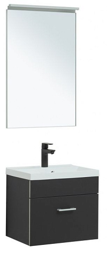 Комплект мебели Aquanet 00287634 Верона для ванной комнаты, черный