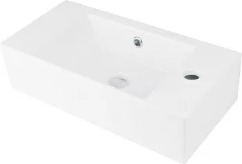 Раковина Deante CDY_6U2R Hiacynt New на столешницу 51х25 см, правая, белая