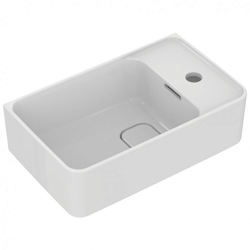 Раковина Ideal Standard T299401 Strada II подвесная 45х27 см, асимметричная, Euro White (евробелый) Раковина Ideal Standard T299401 Strada II подвесная 45х27 см, асимметричная, Euro White (евробелый)