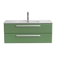 Тумба под раковину подвесная, с ящиками Cezares  ECO-CER-N-1200-2C-SO-PS-P