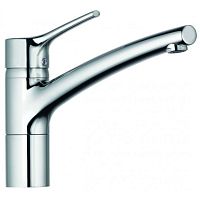 Смеситель Kludi 335780575 Trendo для кухни однорычажный DN15, с выдвижным изливом, нержавеющая сталь