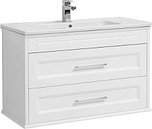 Тумба с раковиной Aquanet 00212669 Бостон, 101х47 см, белая