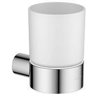 Стакан Aquatek AQ4404CR Лира с держателем, хром