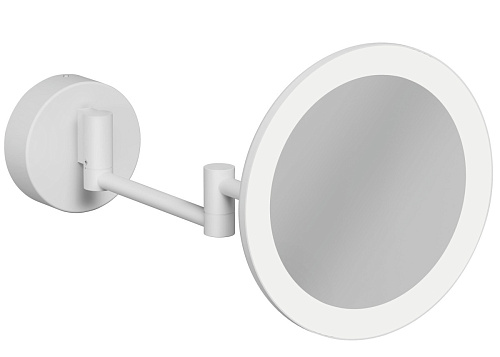 Зеркало косметическое Kludi VELA R 5899553W купить недорого в интернет-магазине Керамос