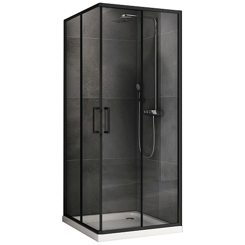 Душевой уголок ABBER Schwarzer Diamant AG02080B5 Душевой уголок ABBER Schwarzer Diamant AG02080B5