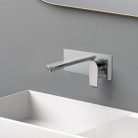 Смеситель Vincea VBFW-1E1CH Esse для раковины, встраиваемый, хром