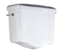 Бачок подвесной Kerasan Retro 1080 для высокой трубы, для унитаза 1011/1010, (без трубы и механизма слива), цвет белый