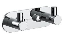 Крючок Aquatek AQ4102CR Европа двойной, хром