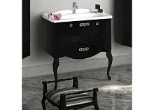 Ножки фигурные Венеция черный глянец 1A155403XX950