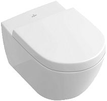 Унитаз Villeroy & Boch 5614B001 Subway 2.0, 37х56 см, с открытым смывным краем, альпийский белый