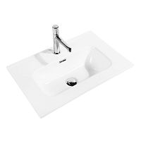 Раковина BelBagno BB600/390ETL керамическая 60х39 см, белая