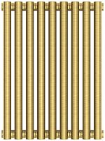 Радиатор Сунержа 051-0302-5009 Эстет-11 отопительный н/ж 500х405 мм/ 9 секций, состаренная латунь