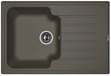 Мойка для кухни Florentina 20.260.B0760.302 Таис 76х51 см, с крылом, антрацит