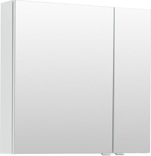 Зеркальный шкаф Aquanet 00241748 Порто без подсветки, 70х67 см, белый купить недорого в интернет-магазине Керамос