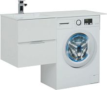 Тумба с раковиной Aquanet 00243773 Алвита, 120х48 см, белая Тумба с раковиной Aquanet 00243773 Алвита, 120х48 см, белая