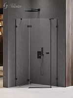 Душевое ограждение New Trendy AVEXA Black EXK-3881