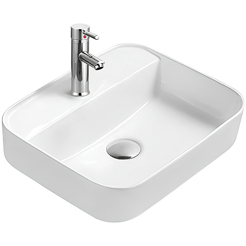Раковина накладная Aquatek AQ5506-00 50х40 см, белая Раковина накладная Aquatek AQ5506-00 50х40 см, белая