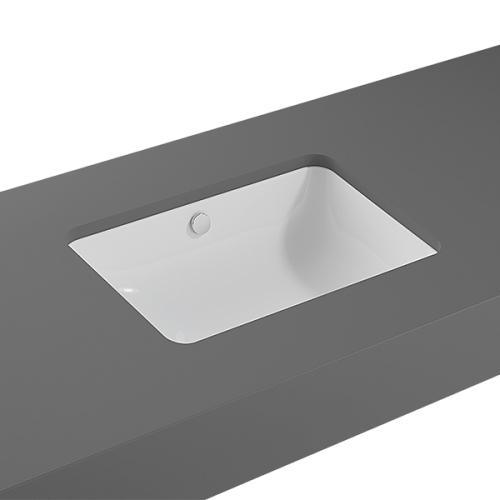 Раковина Vitra 7475B003-0618 S20 встраиваемая снизу 55х37 см, белая