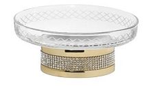 Настольная мыльница BOHEME Royal Cristal 10930-G-B