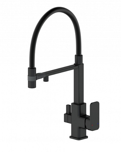 Смеситель для кухни Wonzon & Woghand WW-88458012-MB Смеситель для кухни Wonzon & Woghand WW-88458012-MB