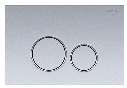 Клавиша смыва Aquatek KDI-0000019, хром