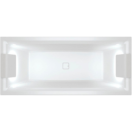 Ванна Riho BR0100500K00132 Still Square акриловая 180х80 см R/L - LED/BR01, белая