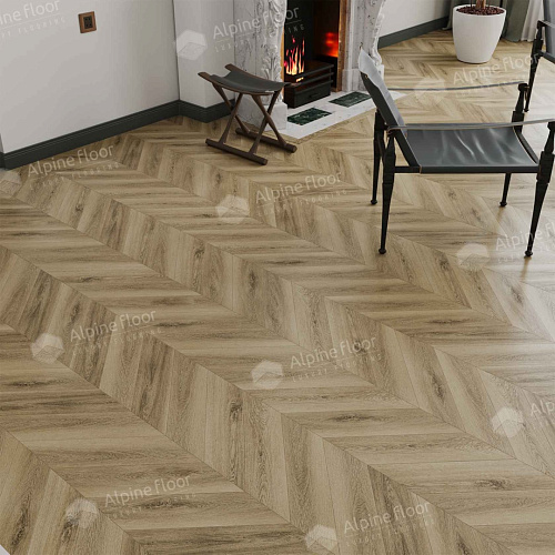Плитка SPC AlpineFloor АЛЬПИЙСКИЙ ШЕВРОН CHEVRON ALPINE ECO 18-14