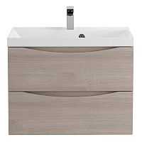 База BelBagno MARINO-700-2C-SO-RG-P под раковину 70х45 см, подвесная, Rovere Grigio (серый дуб)