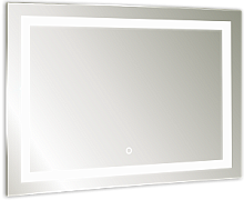 Зеркало Aquanika AQQ6080RU04 QUADRO 80х60 см: с подсветкой, сенсорный выключатель