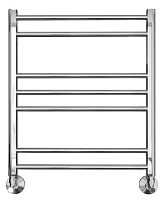 Полотенцесушитель водяной Aquatek AQ DR0760CH Вега П7 50х60 см, подключение нижнее/диагональное, хром