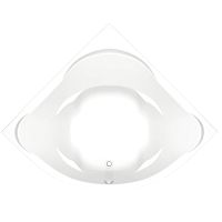 Ванна акриловая BAS В 00029 Ривьера без гидромассажа 161х161 см, белая Ванна акриловая BAS В 00029 Ривьера без гидромассажа 161х161 см, белая