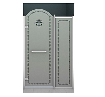 Душевая дверь в нишу Cezares RETRO-B-11-120-PP-Cr-L (RETRO-A-B-11-120-PP-Cr-L)
