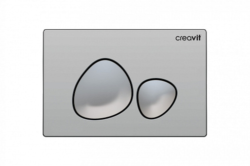 Панель смыва Creavit GP7004.00 Spa для унитаза, накладная, хром глянец