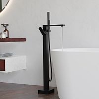 Смеситель RGW 511405350-04 Shower Panels SP-350B для ванны напольный, черный